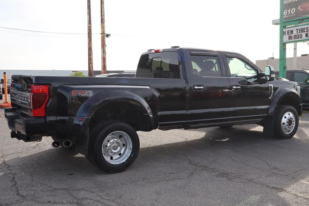 2021 Ford F-450 PLATINUM Crew Cab 4WD SUPER DUTY 6.7L Diesel Power Photo
