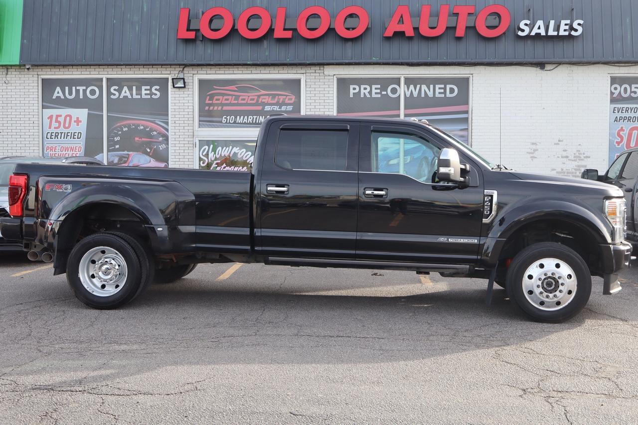 2021 Ford F-450 PLATINUM Crew Cab 4WD SUPER DUTY 6.7L Diesel Power Photo