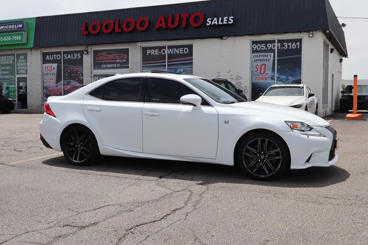 2015 Lexus IS 350 AWD   F SPORT   SAFETY CERTIFIED   RED INTERIO Photo0