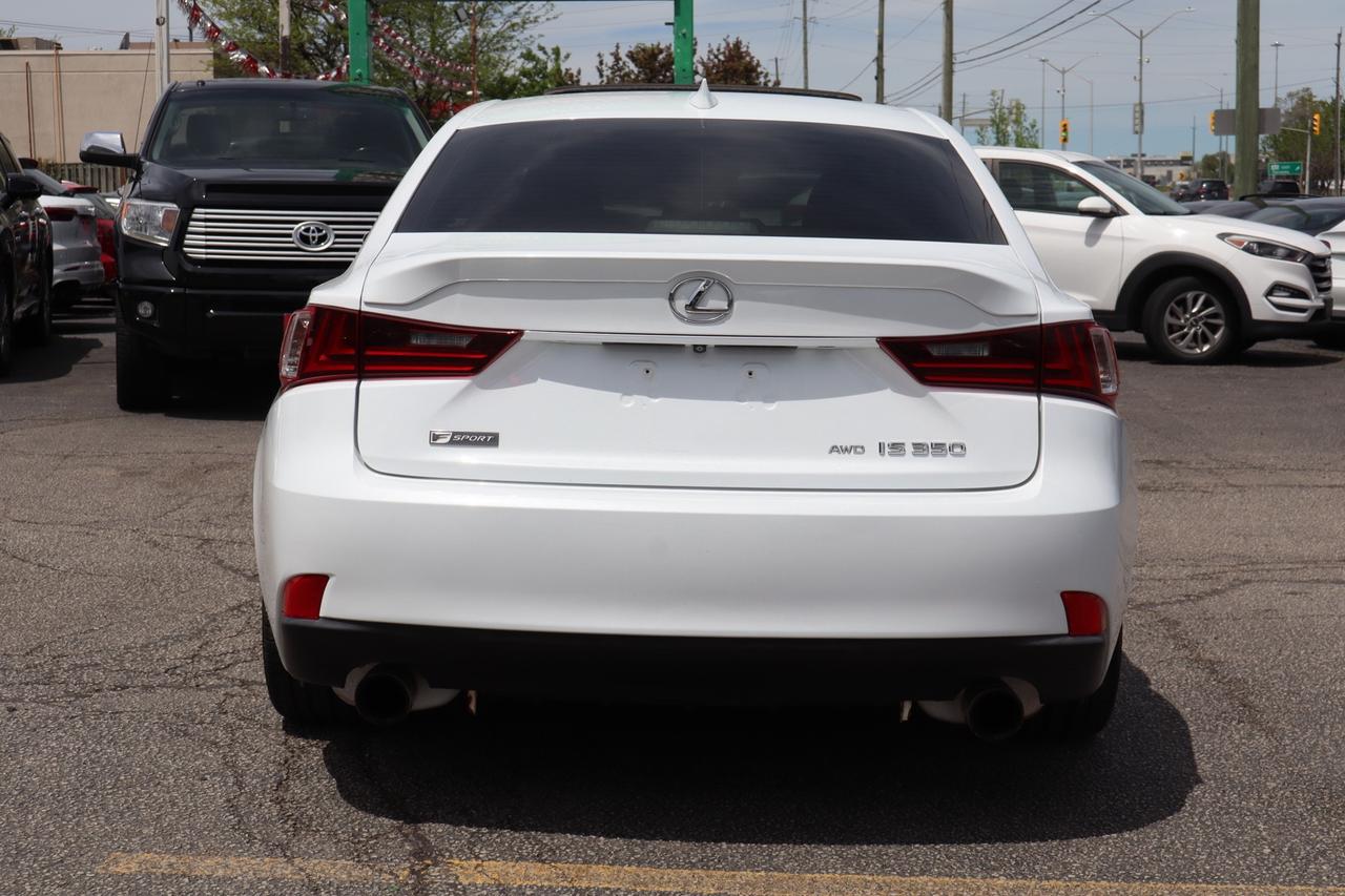 2015 Lexus IS 350 AWD   F SPORT   SAFETY CERTIFIED   RED INTERIO Photo