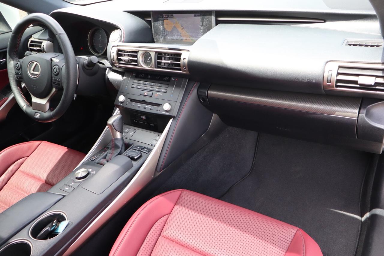 2015 Lexus IS 350 AWD   F SPORT   SAFETY CERTIFIED   RED INTERIO Photo