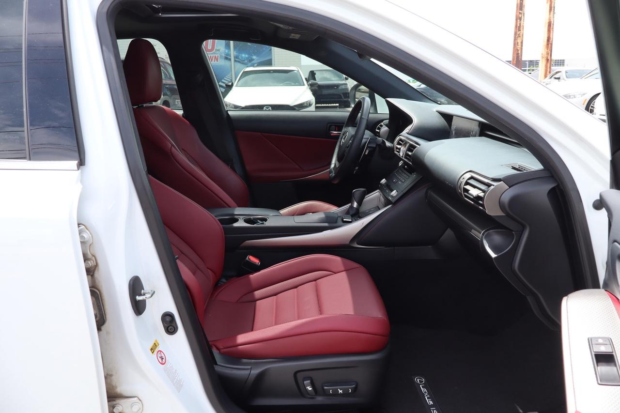2015 Lexus IS 350 AWD   F SPORT   SAFETY CERTIFIED   RED INTERIO Photo