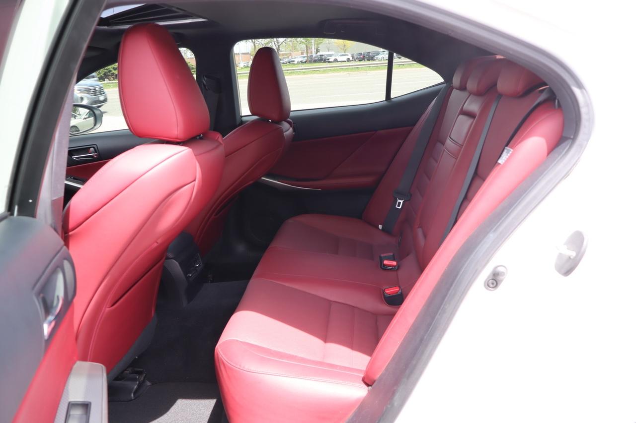 2015 Lexus IS 350 AWD   F SPORT   SAFETY CERTIFIED   RED INTERIO Photo