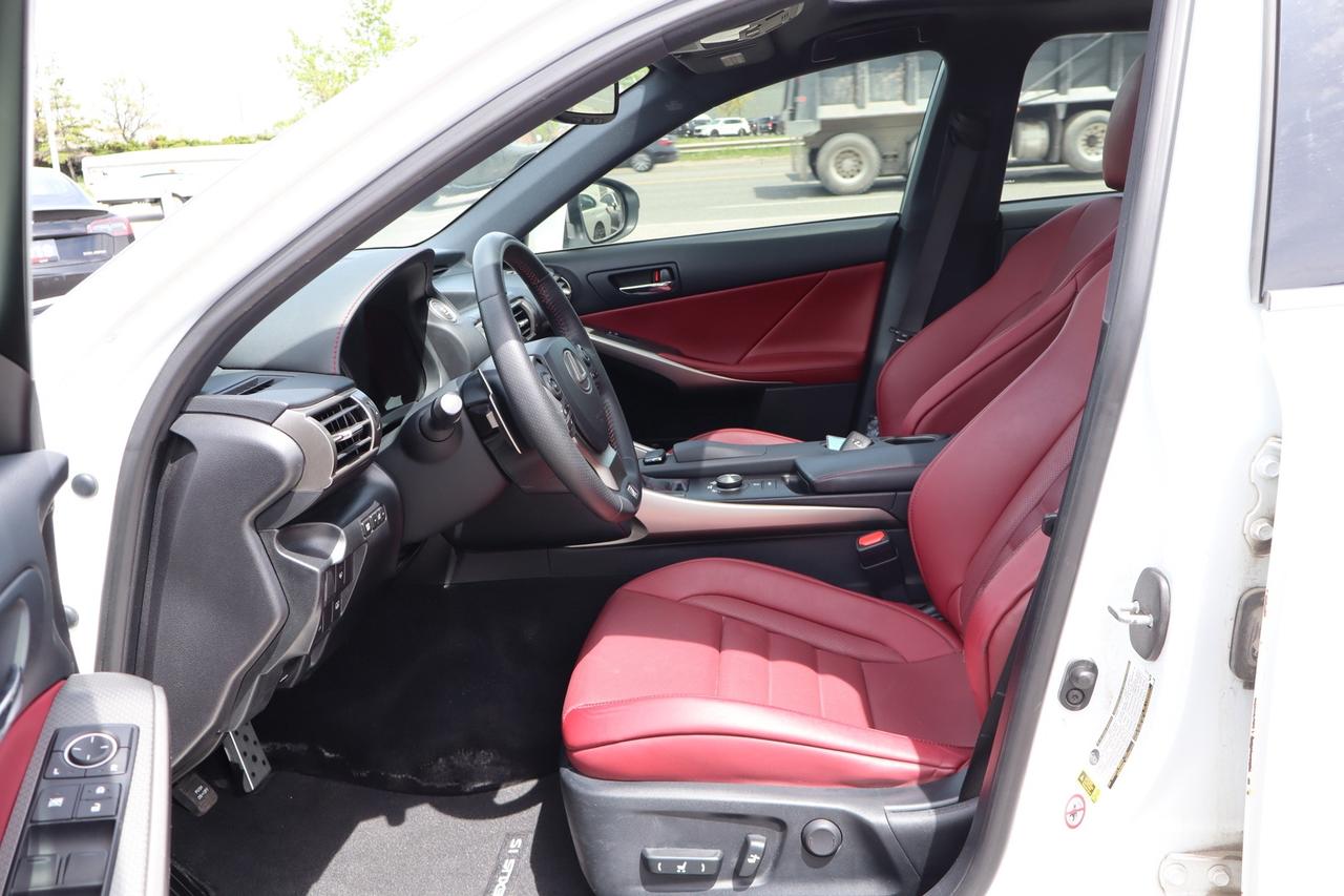 2015 Lexus IS 350 AWD   F SPORT   SAFETY CERTIFIED   RED INTERIO Photo