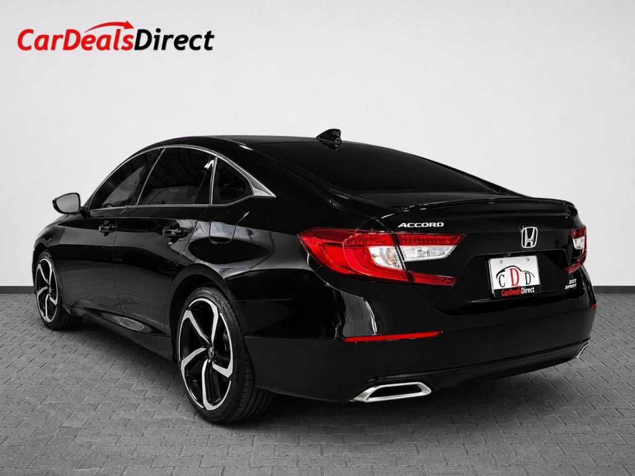 2021 Honda Accord Sedan Sport 2.0T   Leather   Sunroof   Navigation   Blac Photo
