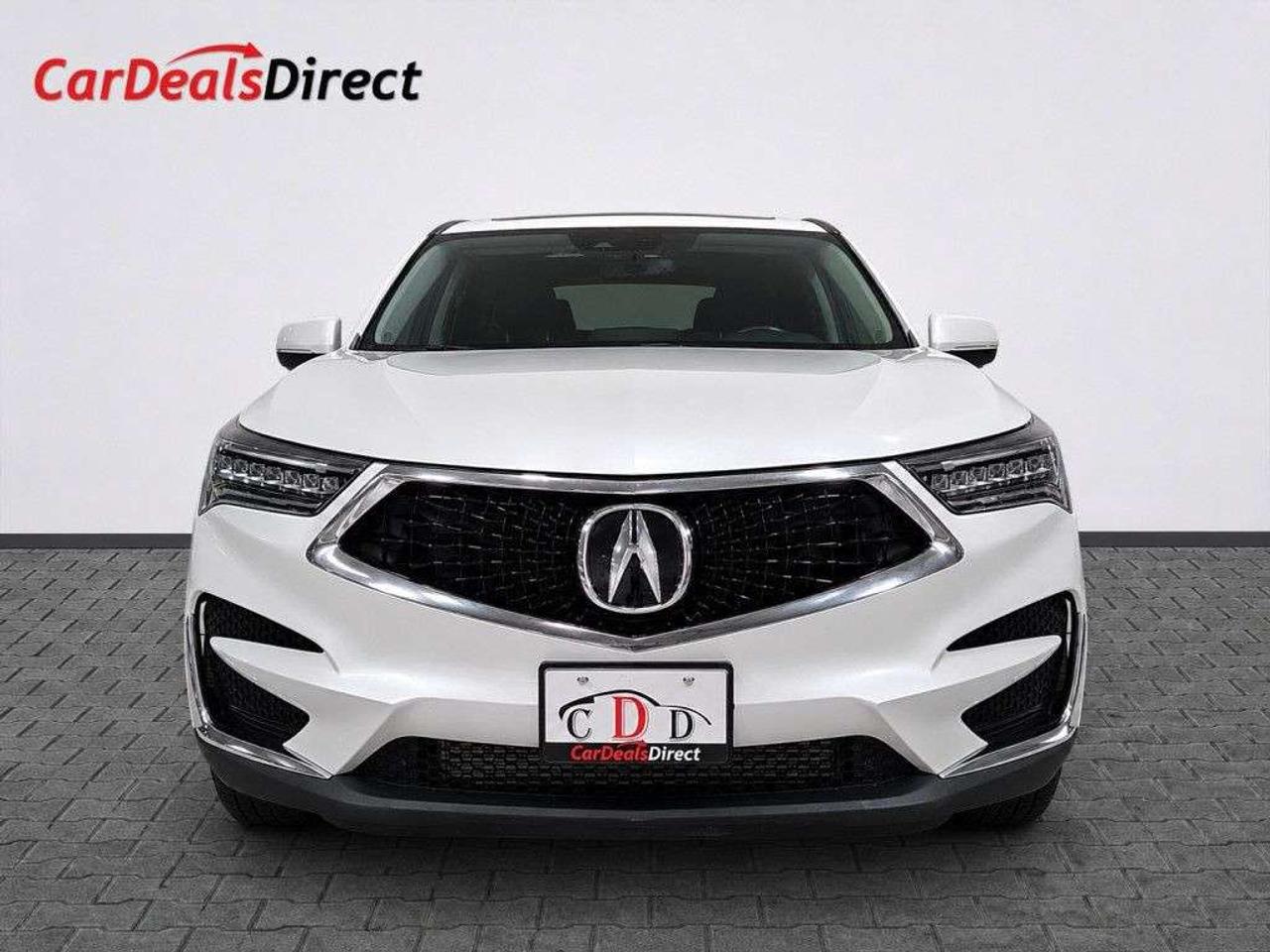 2021 Acura RDX Tech SH-AWD   Navigation   Panoramic Roof   Leather   ELS Audio   White on Ebony Photo5