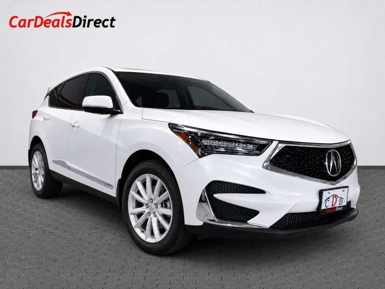 2021 Acura RDX Tech SH-AWD   Navigation   Panoramic Roof   Leather   ELS Audio   White on Ebony Photo0