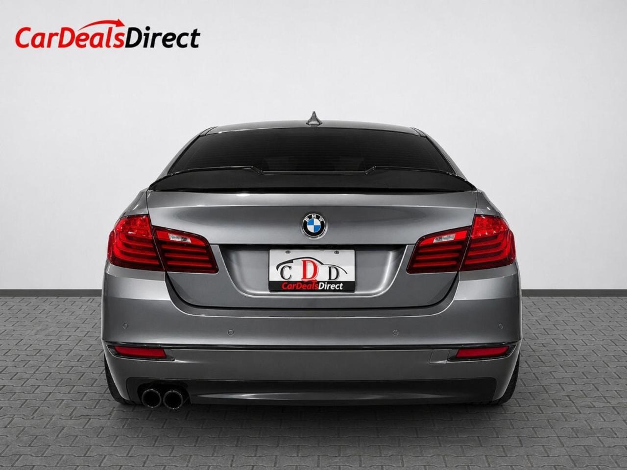 2014 BMW 535d AWD   Clean Carfax   Heated Seats   Sunroof   Back Photo