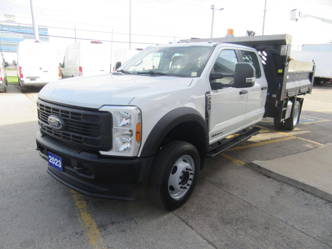 2023 Ford F-550 CREW CAB 4X4 DIESEL WITH 12FT STEEL DUMP BOX Photo