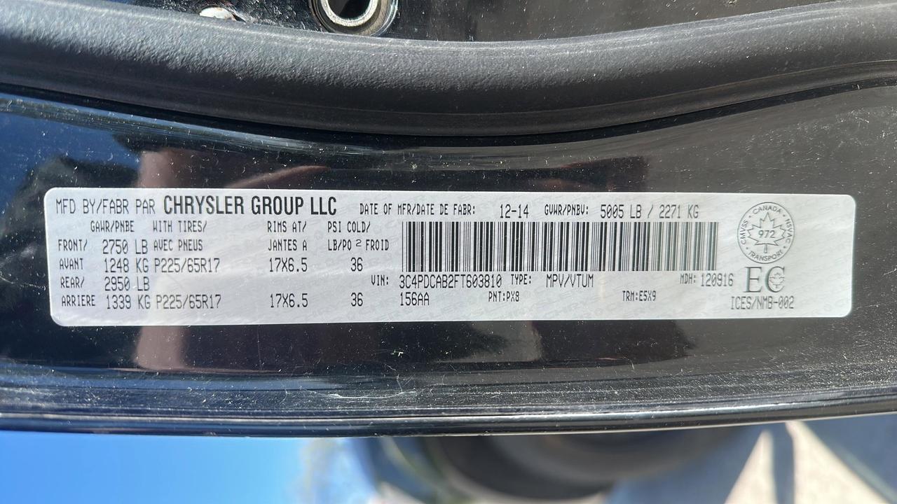 2015 Dodge Journey FWD 4dr Canada Value Pkg Photo