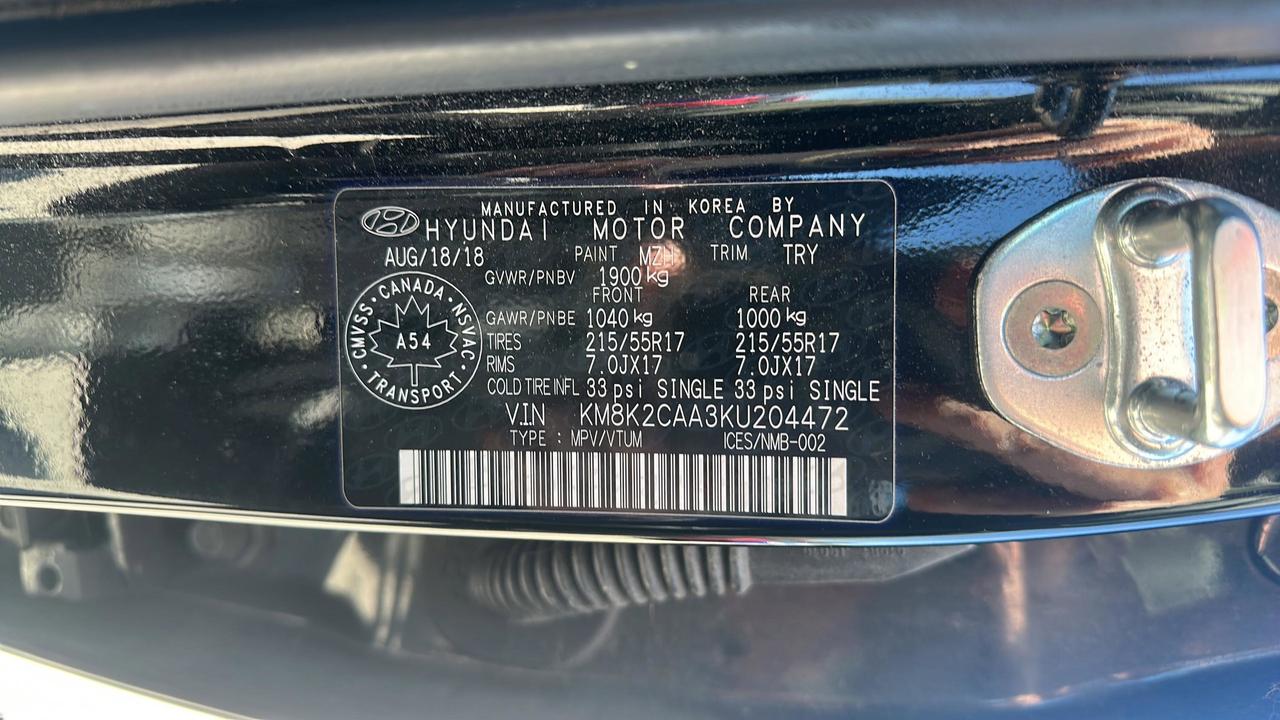 2019 Hyundai KONA 2.0L Preferred AWD Photo