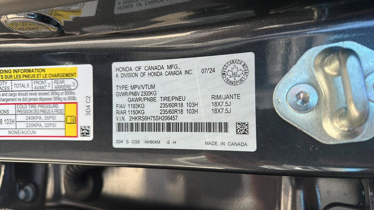 2025 Honda CR-V Hybrid EX-L AWD Photo