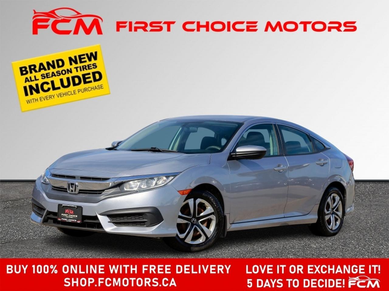 2018 Honda Civic LX ~AUTOMATIC, FULLY CERTIFIED WITH WARRANTY!!!!~ Photo0