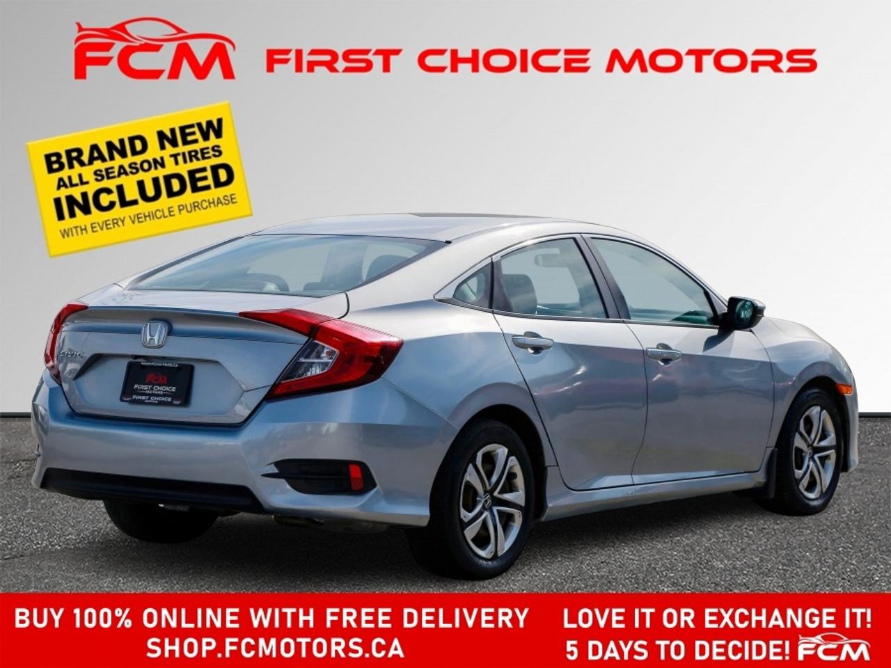 2018 Honda Civic LX ~AUTOMATIC, FULLY CERTIFIED WITH WARRANTY!!!!~ Photo