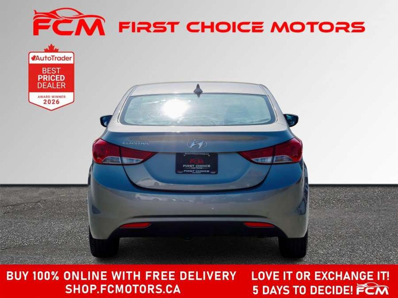 2012 Hyundai Elantra GL   FULLY CERTIFIED WITH WARRANTY Photo