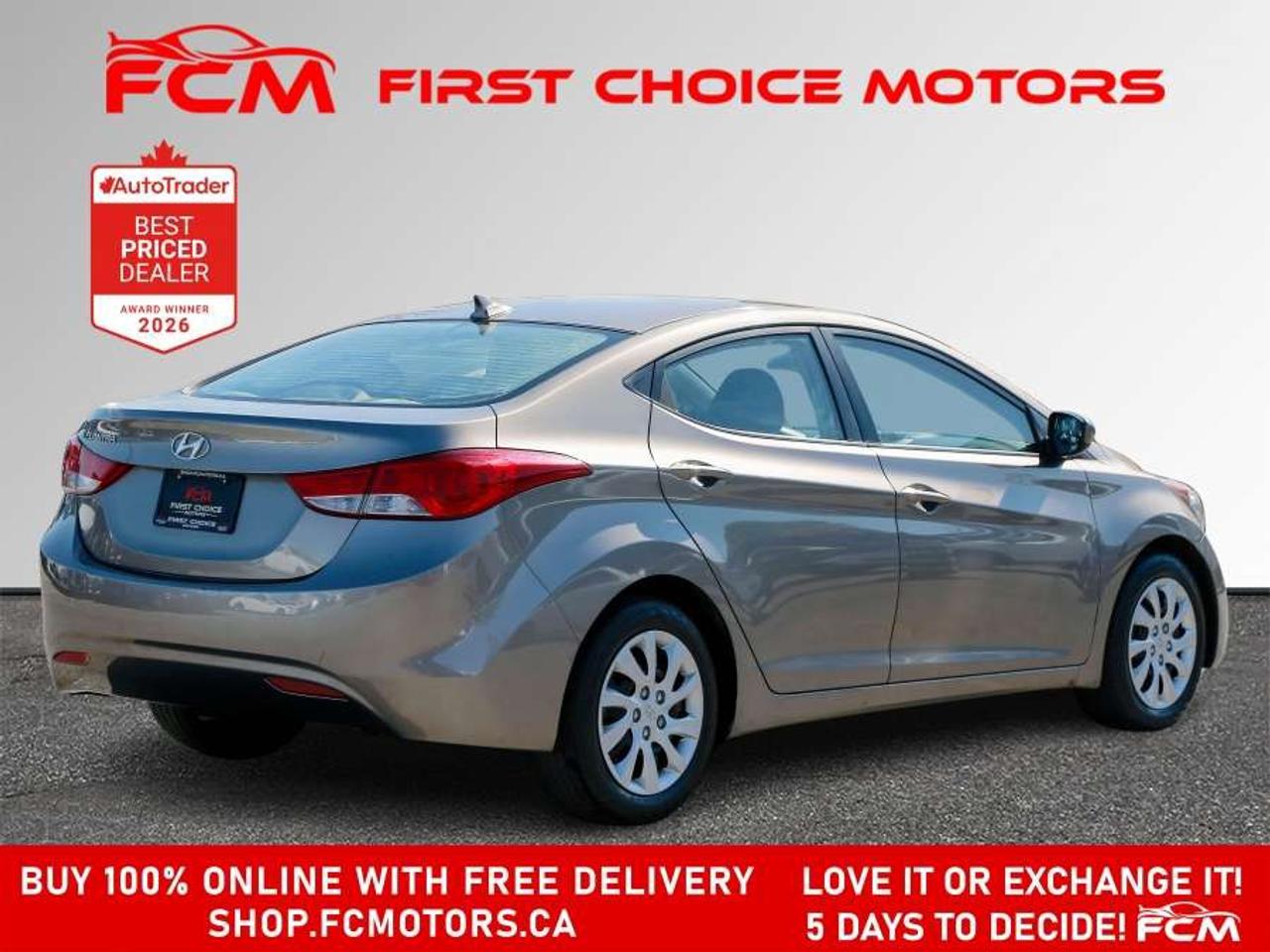 2012 Hyundai Elantra GL   FULLY CERTIFIED WITH WARRANTY Photo