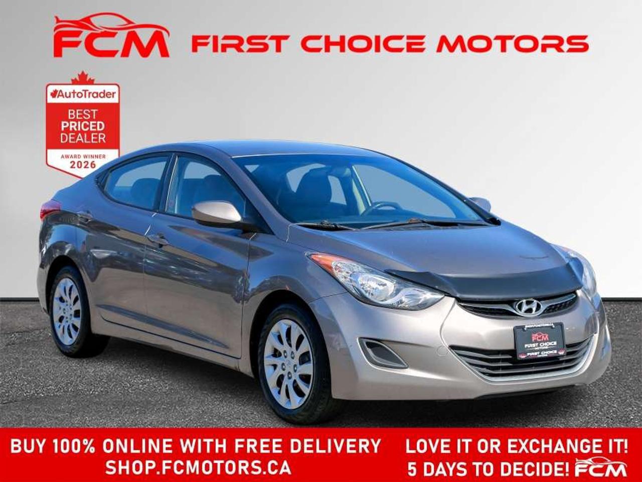 2012 Hyundai Elantra GL   FULLY CERTIFIED WITH WARRANTY Photo