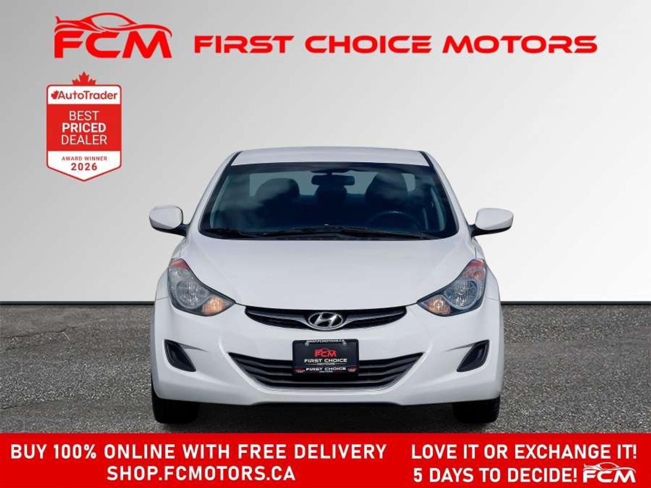 2013 Hyundai Elantra GL   FULLY CERTIFIED WITH WARRANTY Photo