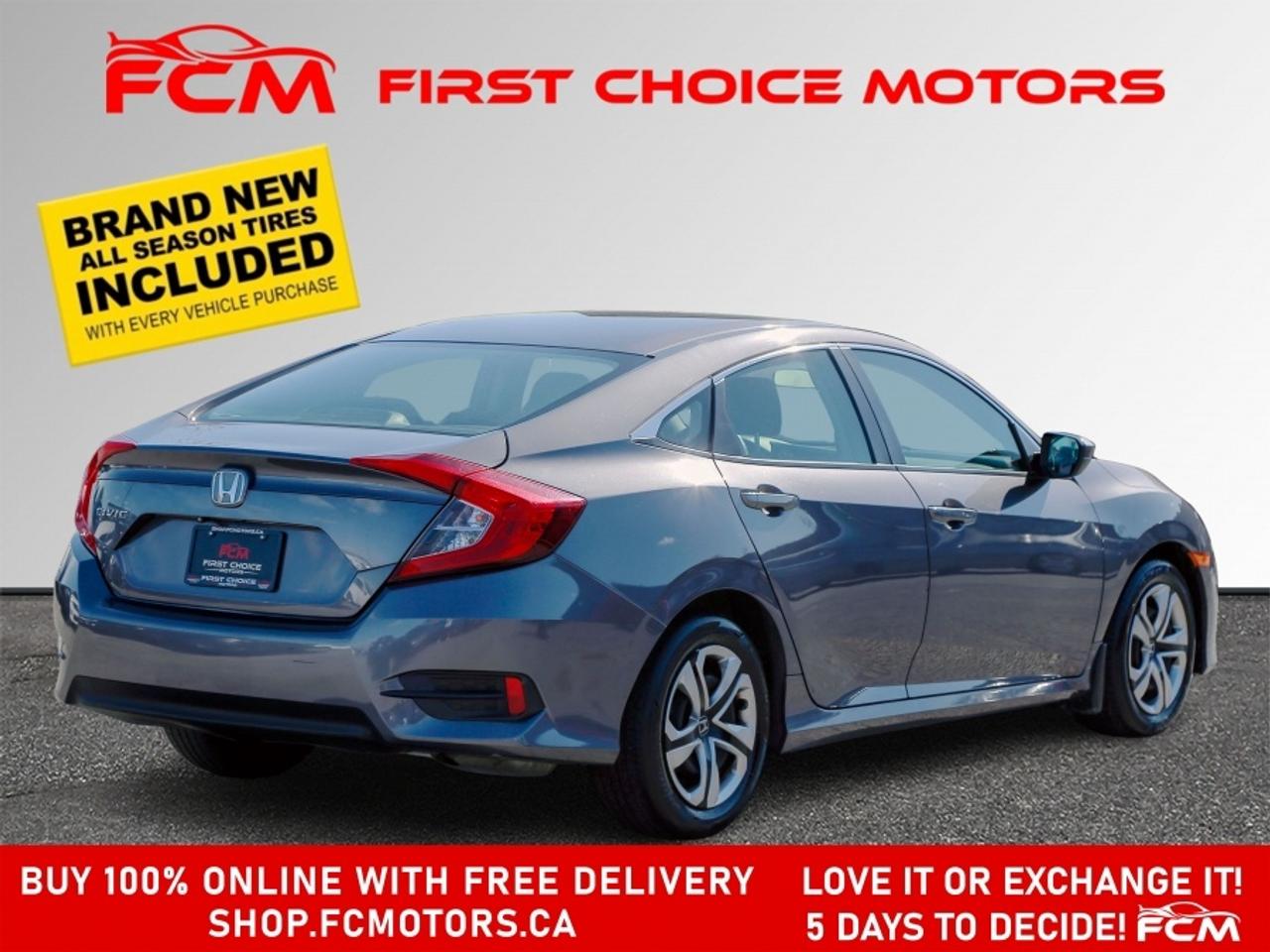 2017 Honda Civic LX ~MANUAL, FULLY CERTIFIED WITH WARRANTY!!!!~ Photo