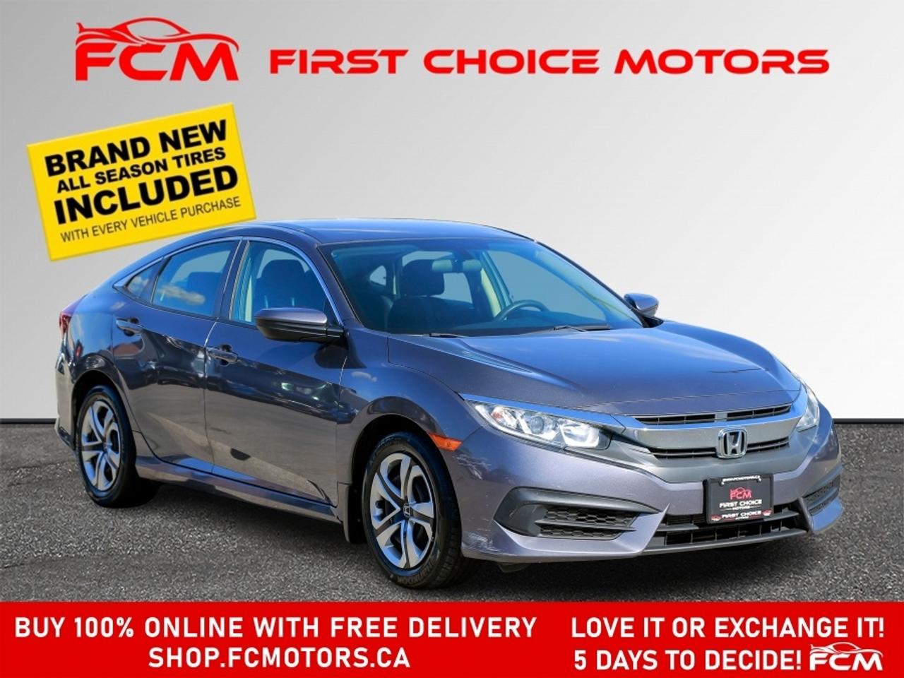 2017 Honda Civic LX ~MANUAL, FULLY CERTIFIED WITH WARRANTY!!!!~ Photo