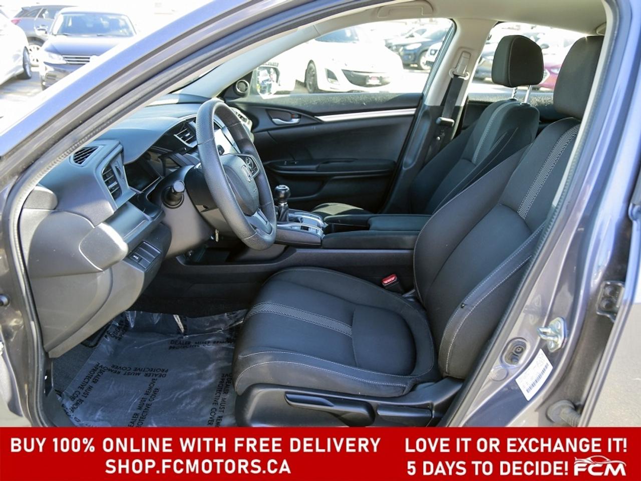 2017 Honda Civic LX ~MANUAL, FULLY CERTIFIED WITH WARRANTY!!!!~ Photo