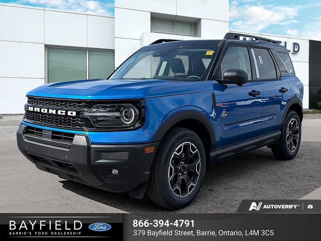 New 2026 Ford Bronco Sport Outer Banks for sale in Barrie, ON