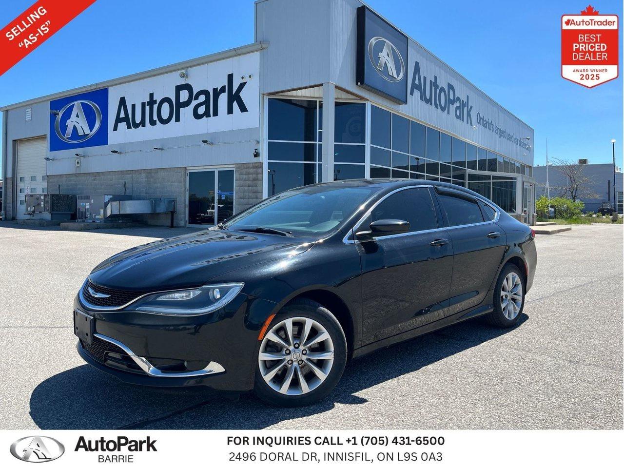 Used 2015 Chrysler 200 C FWD for sale in Innisfil, ON