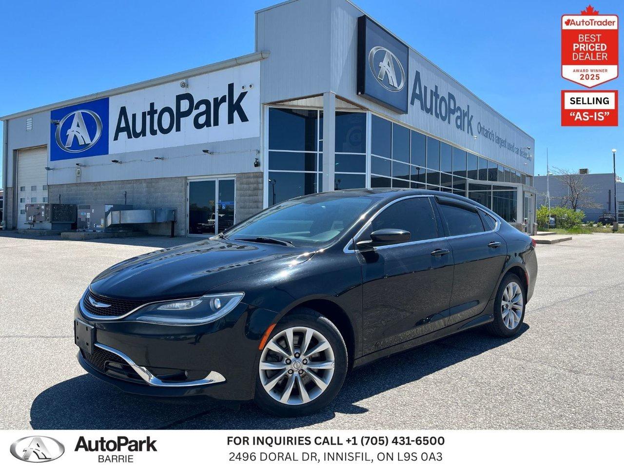 Used 2015 Chrysler 200 C FWD for sale in Innisfil, ON