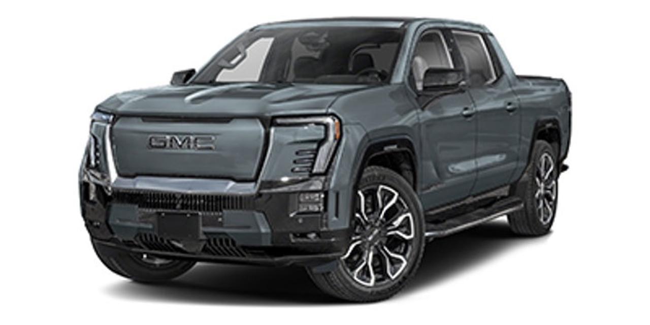 This GMC Sierra EV boasts a Electric engine powering this Automatic transmission. Wireless Phone Charging, Wipers, front rain-sensing, intermittent, Windows, remote Express-Down, front and rear door windows and Express-Up front windows.*This GMC Sierra EV Comes Equipped with These Options *Window, rear side, solar absorbing, privacy tinting, Wi-Fi Hotspot capable (Terms and limitations apply. See onstar.com or dealer for details.), Wheels, 24 X 9.0 aluminum High Gloss Black 24 Wheel with Selective Machining and Laser Etched Denali logo including GMC Centre Cap / Lug Cover, Wheel, spare, none, USB ports, 2, type-C, Charge/Data ports located on floor console, USB ports, USB port, type-C, located within the centre console armrest bin, Universal Home Remote includes garage door opener, programmable, Transmission, none, Trailer Camera Provisions.* Visit Us Today *Youve earned this- stop by Capital Chevrolet Buick GMC Inc. located at 13103 Lake Fraser Drive SE, Calgary, AB T2J 3H5 to make this car yours today!