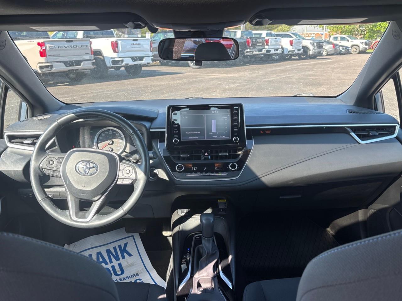 2020 Toyota Corolla SE Used Low Kilometer 5 Passenger Sedan with Heated Front Seats, Heated Steering wheel and a Sunroof Photo