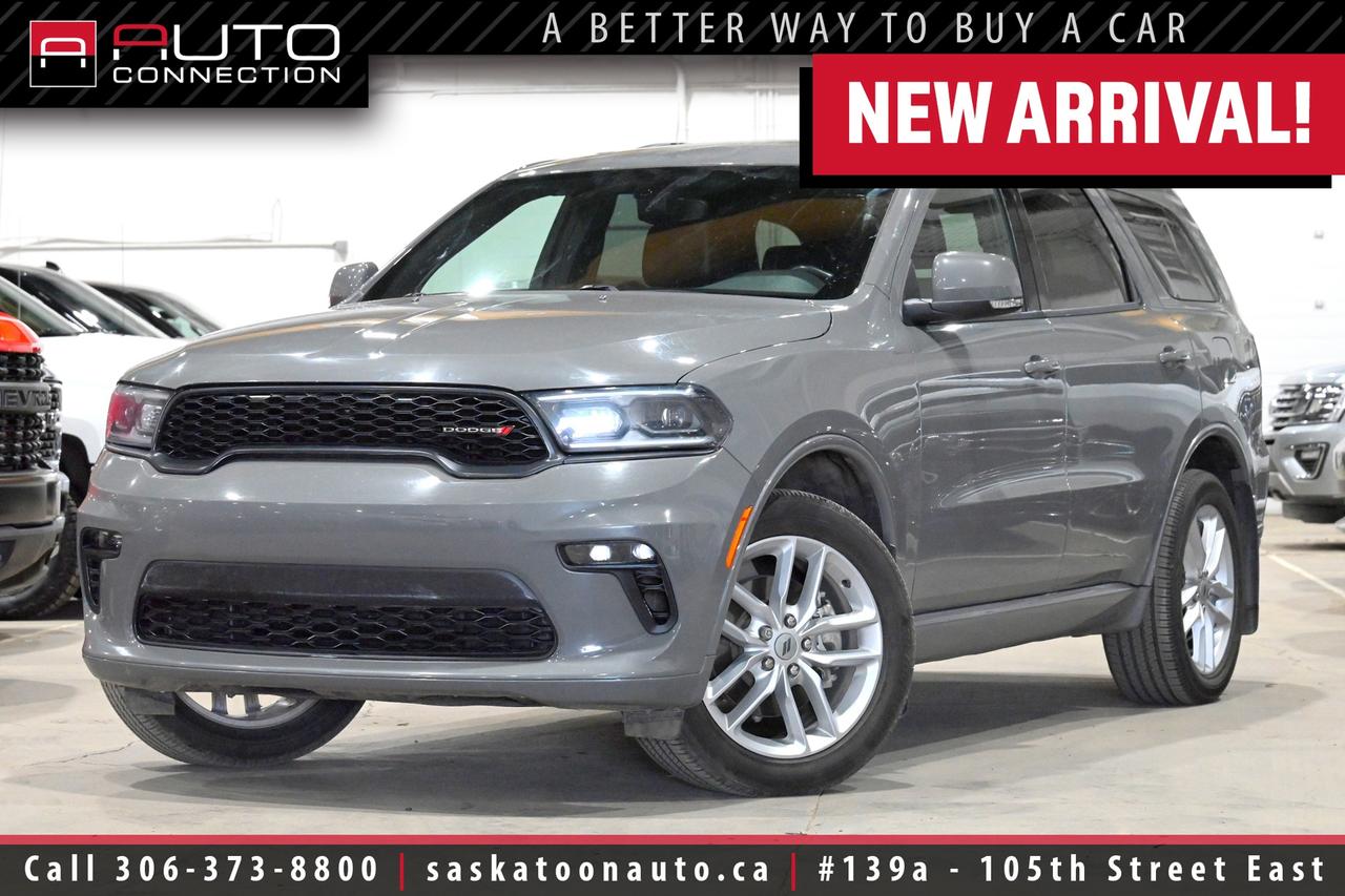 Used 2022 Dodge Durango GT - AWD - PREMIUM PKG - ACCIDENT FREE - SK VEHICLE for sale in Saskatoon, SK