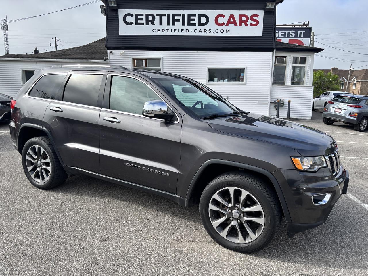 2018 Jeep Grand Cherokee Limited ** 4WD, BSM, NAV, HTD LEATH **