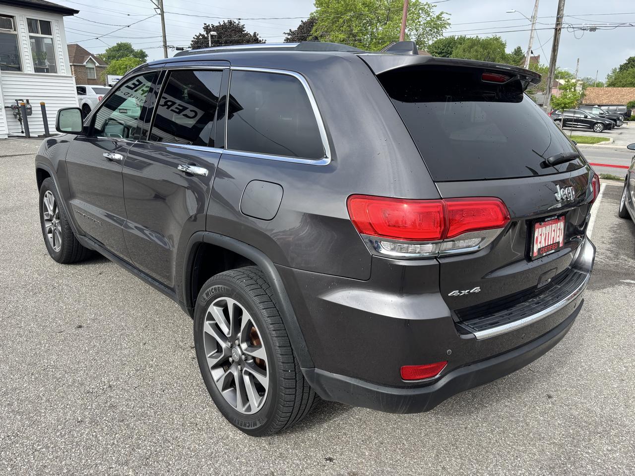 2018 Jeep Grand Cherokee Limited ** 4WD, BSM, NAV, HTD LEATH ** Photo4