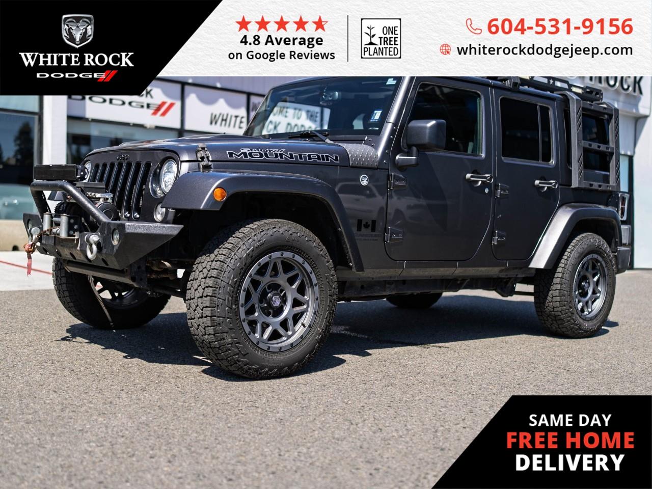 Used 2017 Jeep Wrangler Unlimited Sahara for sale in Surrey, BC