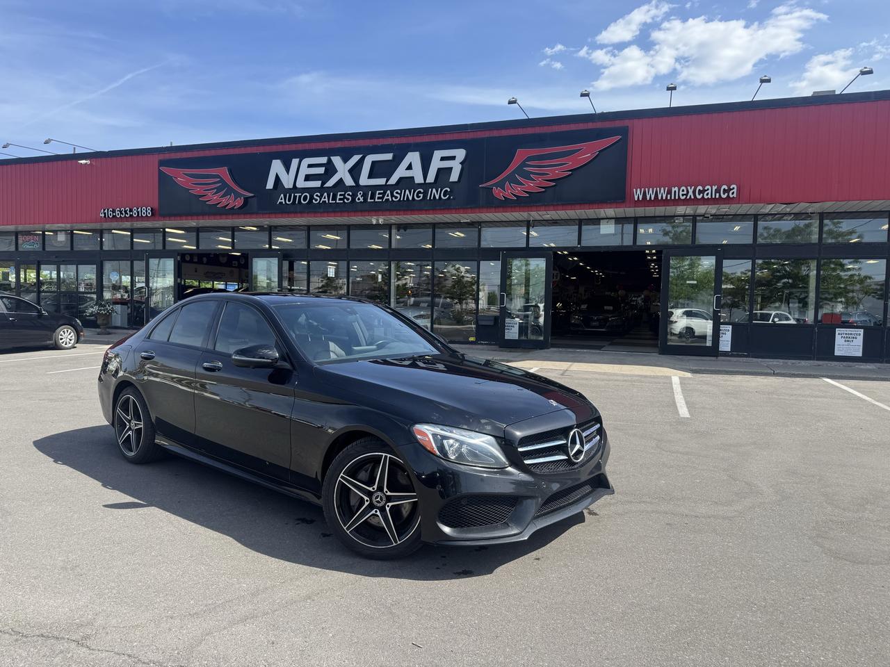 2018 Mercedes-Benz C-Class C 300 AMG PKG 4MATIC LEATHER PAN/ROOF NAVI CAMERA