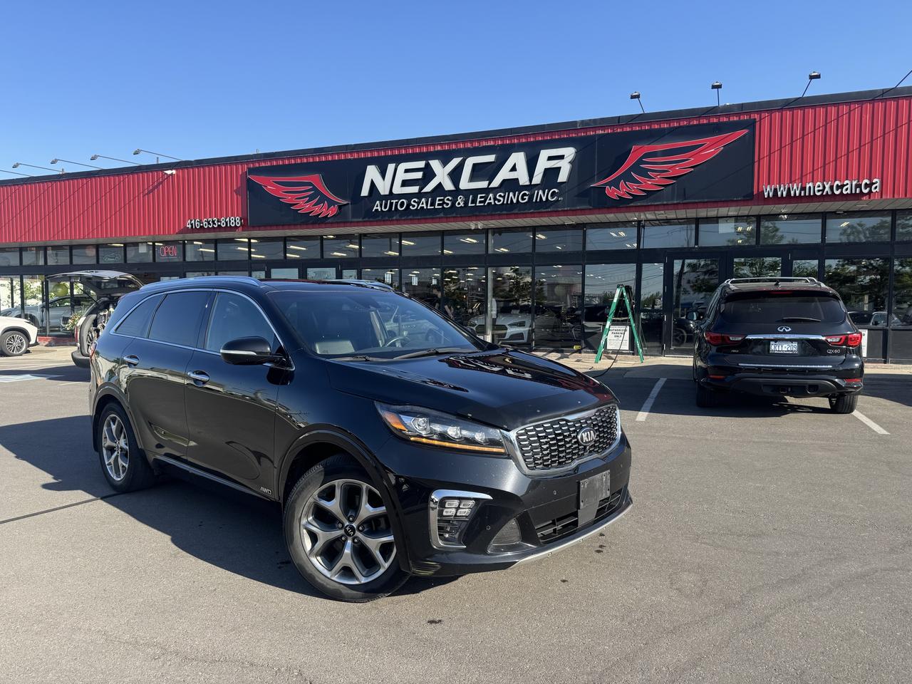 2020 Kia Sorento SX AWD 7 PASS LEATHER PAN/ROOF NAV B/SPOT L/ASSIST
