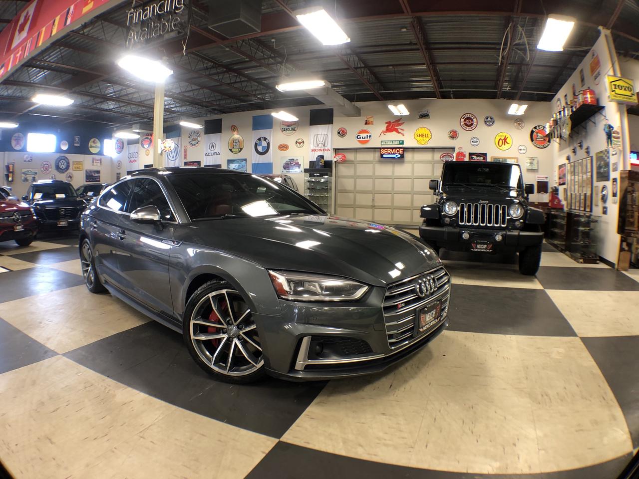 Gray 2018 Audi S5 Sportback Sedan Automatic