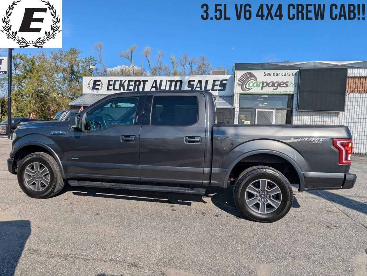 2015 Ford F-150 XLT SPORT 4X4 CREW CAB/3.5L V6 ENGINE!! Photo0