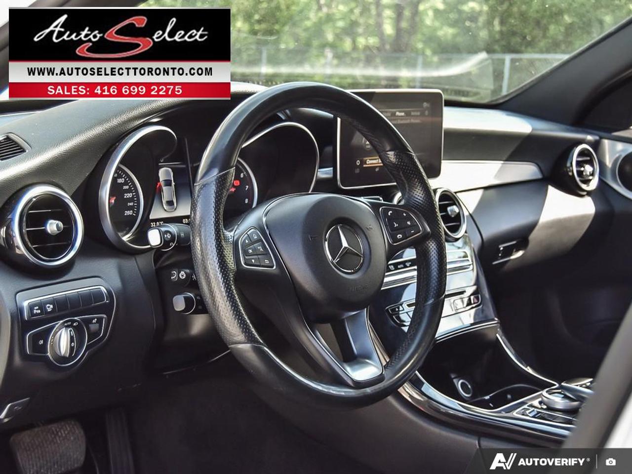 2018 Mercedes-Benz C-Class 4Matic C300 AWD - Technology Pkg - Panoramic Sunroof Photo