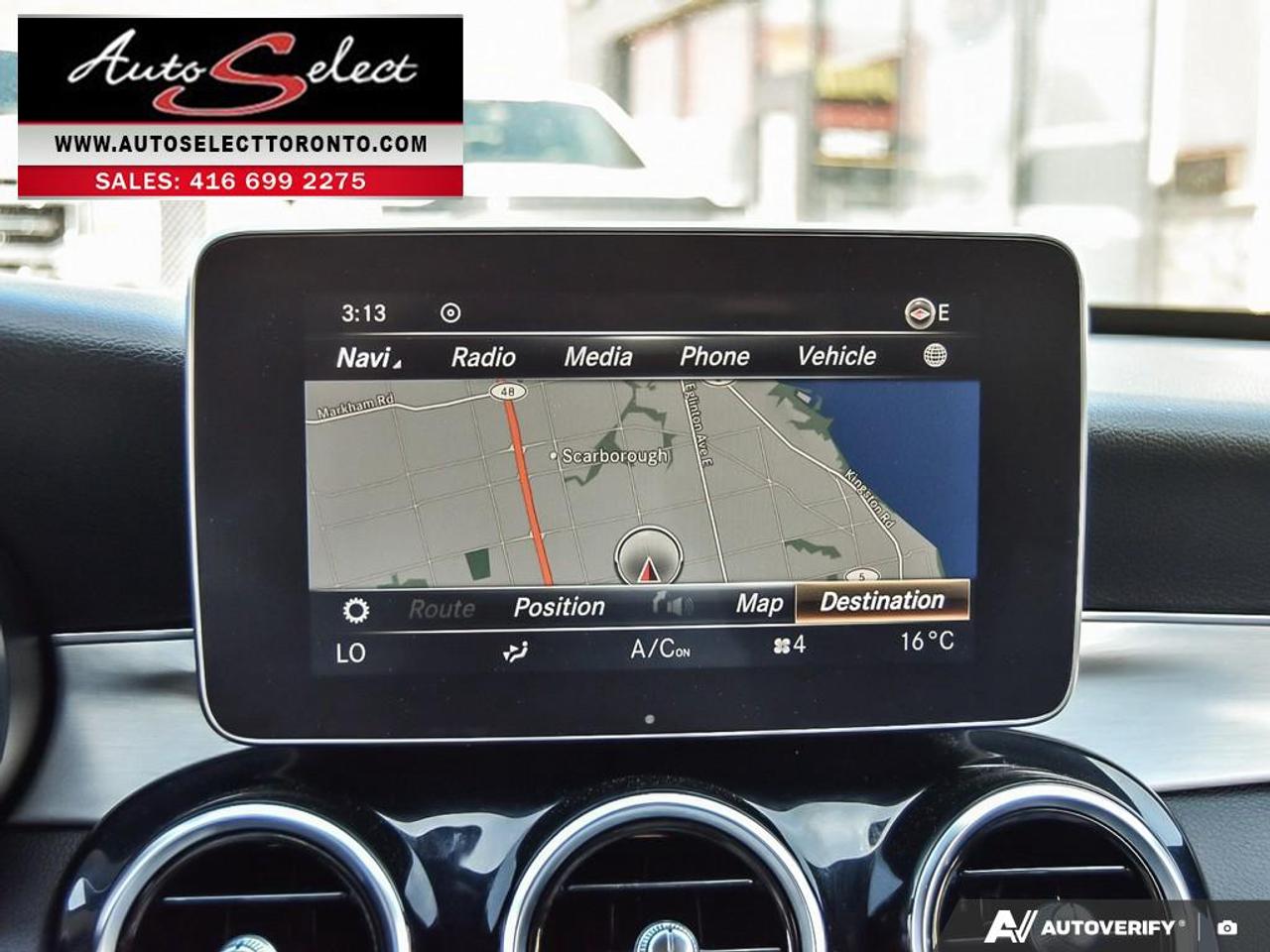 2018 Mercedes-Benz C-Class 4Matic C300 AWD - Technology Pkg - Panoramic Sunroof Photo