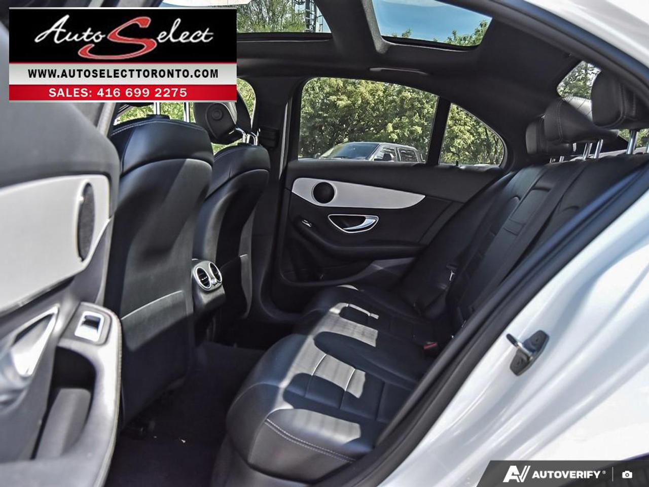 2018 Mercedes-Benz C-Class 4Matic C300 AWD - Technology Pkg - Panoramic Sunroof Photo