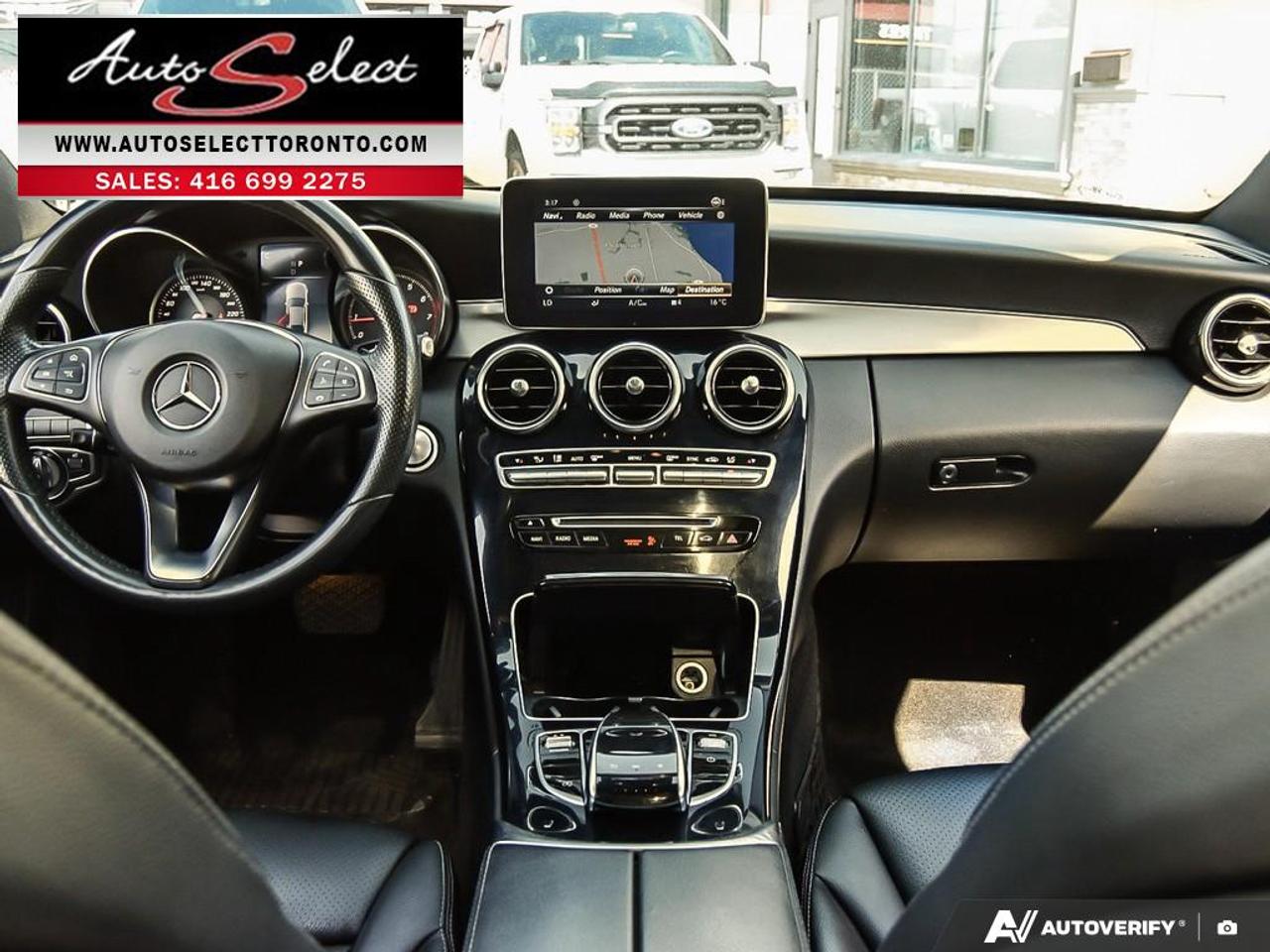 2018 Mercedes-Benz C-Class 4Matic C300 AWD - Technology Pkg - Panoramic Sunroof Photo