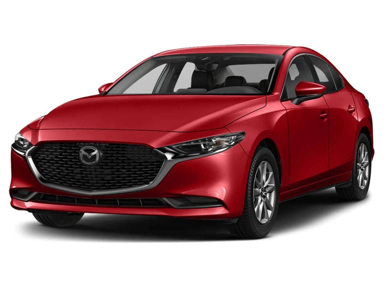 <p>Introducing the 2023 Mazda Mazda3 GS in a striking red finish with front-wheel drive. This sedan is designed for smooth handling and an enjoyable driving experience.</p><p>Its sophisticated exterior is highlighted by sleek alloy wheels and heated mirrors. Step inside to find a refined black interior featuring a leather steering wheel, heated front seats, and a heated steering wheel for added comfort during those colder months.</p><p>Tech-savvy drivers will appreciate the included smart device integration and Bluetooth connection, supplemented by advanced safety features such as lane assist, brake assist, and a backup camera. The adaptive cruise control and keyless entry add to the ease and convenience of your drive.</p><p>This Mazda3 GS is perfect for urban commuters and style-conscious drivers who value both performance and comfort. Don't miss the chance to experience this remarkable vehicle - contact Cobourg Mazda today for more information and to book a test drive.</p>