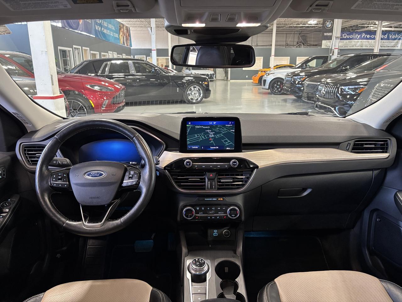 2021 Ford Escape Titanium Hybrid|AWD|NAV|CREAMLEATHER|WOOD|BOAUDIO| Photo