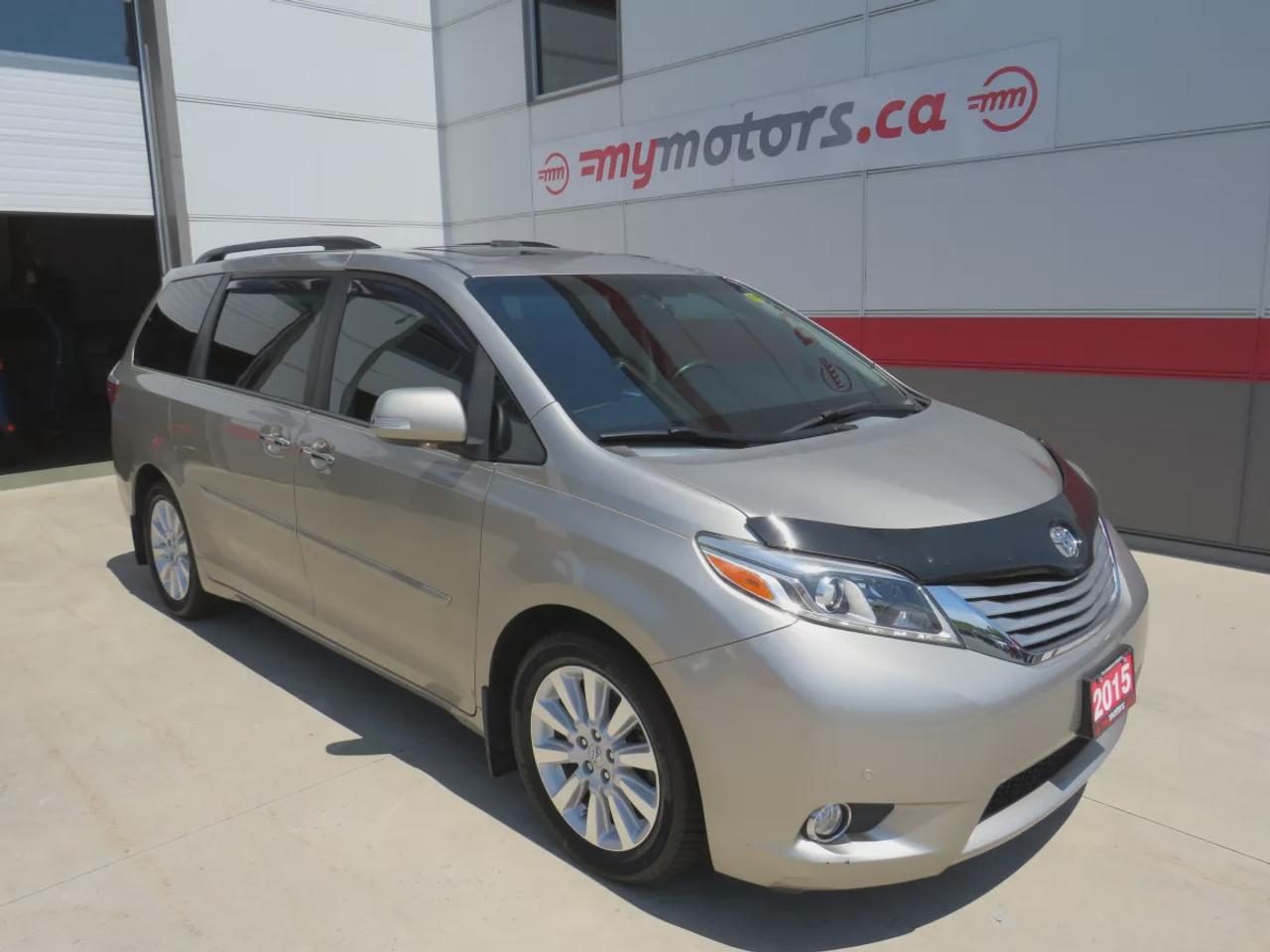 2015 Toyota Sienna Limited | Clean Carfax Report | 7 Passenger | Leather | Navigation | Sunroof | DVD Entertainment Sys