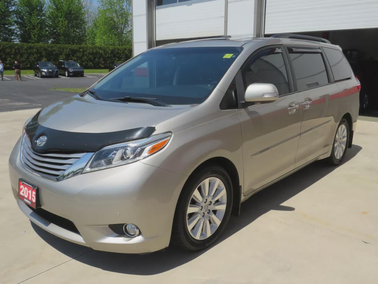 2015 Toyota Sienna Limited | Clean Carfax Report | 7 Passenger | Leather | Navigation | Sunroof | DVD Entertainment System | Photo