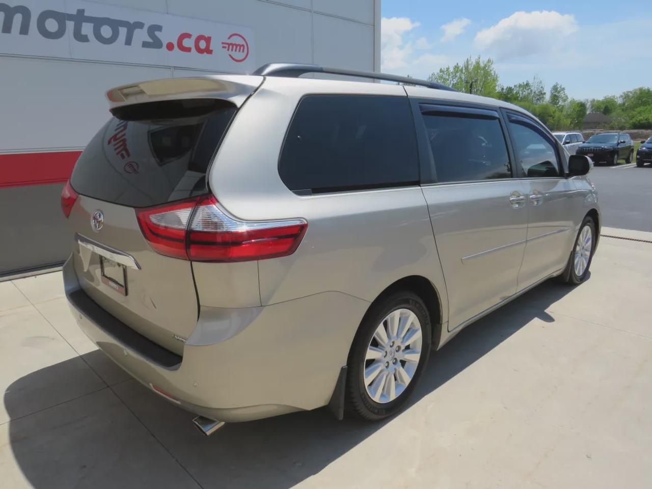 2015 Toyota Sienna Limited | Clean Carfax Report | 7 Passenger | Leather | Navigation | Sunroof | DVD Entertainment System | Photo
