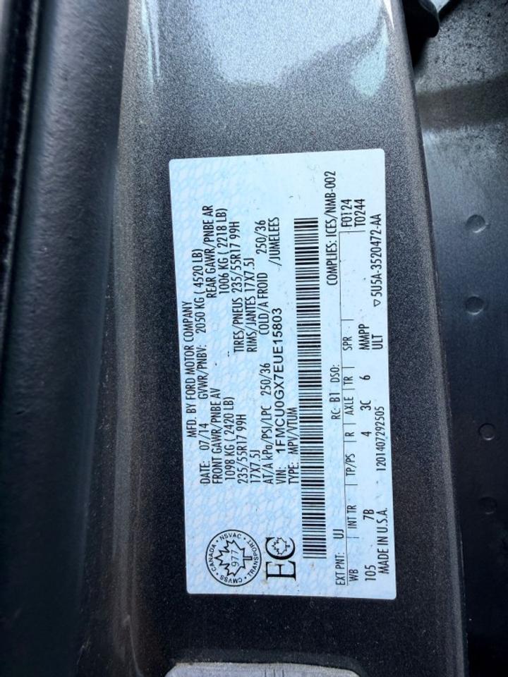 2014 Ford Escape SE 4dr Front-wheel Drive Automatic Photo