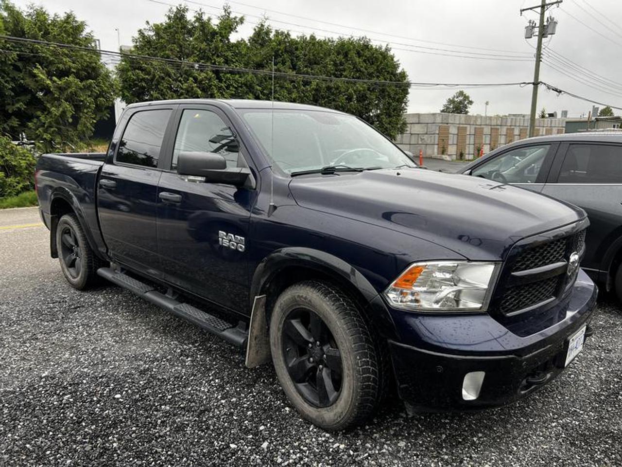 2017 RAM 1500 SLT Crew Cab SWB 2WD, 3.6L, 6 cylinder, 4 door, automatic, RWD, 4-Wheel ABS, cruise control, AM/FM radio, CD player, power door locks, power windows, blue exterior, gray interior, cloth.  $17,210.00 plus $375 processing fee, $17,585.00 total payment obligation before taxes.   Listing report, warranty, contract commitment cancellation fee, financing available on approved credit (some limitations and exceptions may apply). All above specifications and information is considered to be accurate but is not guaranteed and no opinion or advice is given as to whether this item should be purchased. We do not allow test drives due to theft, fraud, acts of vandalism and undetectable impaired driving. Instead we provide the following benefits: Complimentary Warranty (with options to extend), Limited Money Back Satisfaction Guarantee on Fully Completed Contracts, Contract Commitment Cancellation, and an Open-Ended Sell-Back Option. Ask seller for details or call 604-522-REPO(7376) to confirm listing availability.