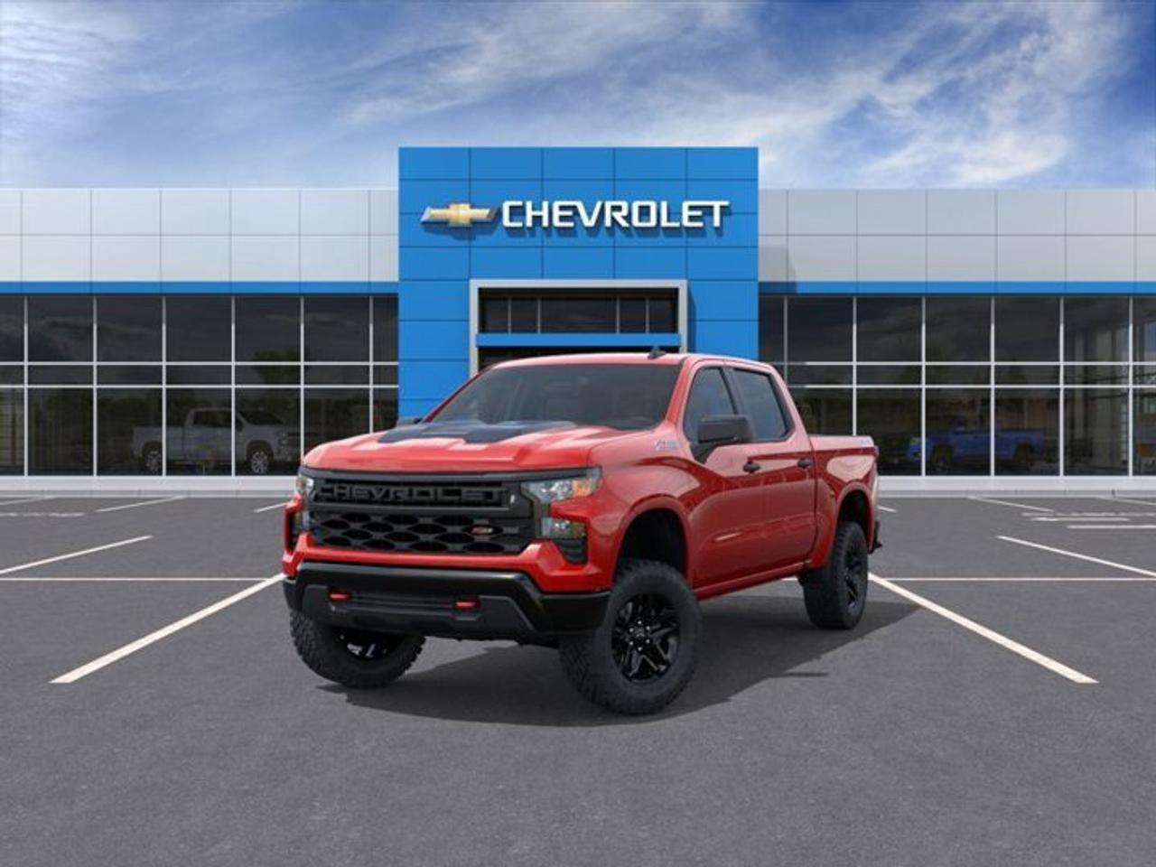 4WD Crew Cab 147 Custom Trail Boss, 10-Speed Automatic, Gas V8 5.3L/325
